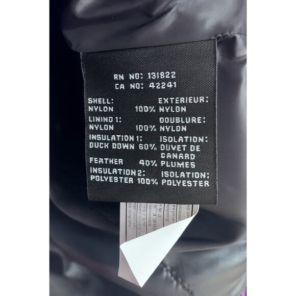 SAM. S13 Purple Down Puffer Coat - Picture 10 of 10